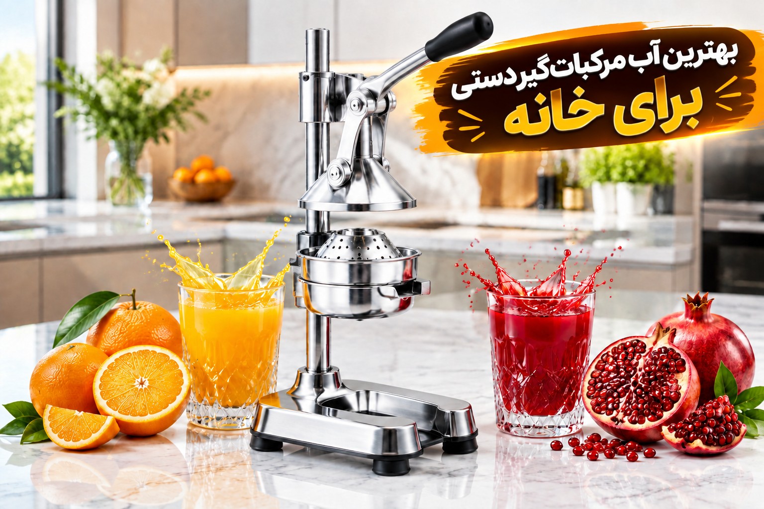 بهترین آب مرکبات گیر دستی؛ راهنمای کامل انتخاب